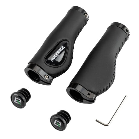 Ergonomische fietshandvatten met gel en lock-systeem