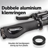 Ergonomische fietshandvatten met gel en lock-systeem