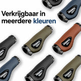 Ergonomische fietshandvatten met gel en lock-systeem