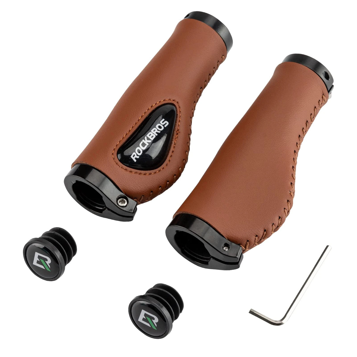 Ergonomische fietshandvatten met gel en lock-systeem