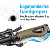 Ergonomische fietshandvatten met gel en lock-systeem