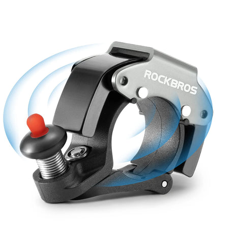 ROCKBROS Hidden Bike Bell with 100db Crisp Sound for Scooter MTB BMX