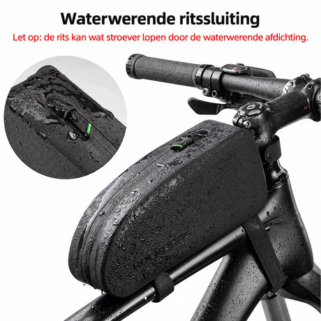 Waterbestendig Nylon Bovenbuis Fietstas Quick-Release 1L/1,6L
