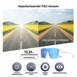 Gepolariseerde overzet fietsbril UV400 voor brildragers - SP348