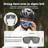 Gepolariseerde overzet fietsbril UV400 voor brildragers - SP348