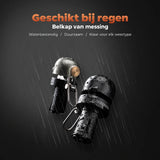 Compacte fietsbel voor racestuur met stuureindplug 80 dB