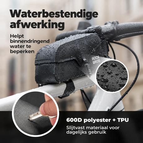 waterbestendige bovenbuistas met magneetsluiting 0,6–0,9 L