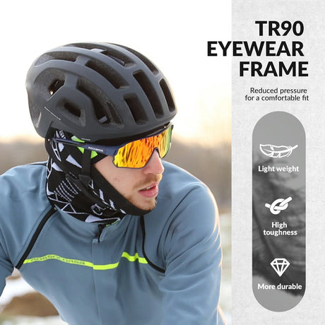 ROCKBROS gepolariseerde fietsbril uv400 full frame sp179