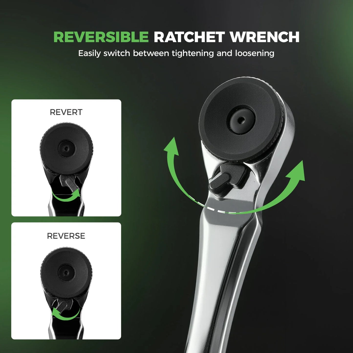 Portable cycling tool kit with mini ratchet and 12 bits for bikes