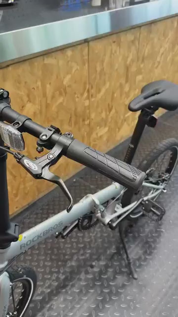 Ergonomische fietshandvatten met gel en lock-systeem