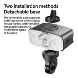 ROCKBROS fietskoplamp qc 1200 lumen ipx6 waterproof voorlicht