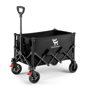 Opvouwbare bolderkar 120 L met 360° wielen