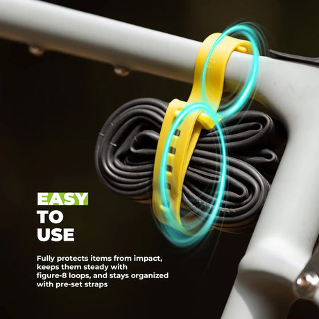 Stevige bevestigingsriemen voor bikepacking 2-pack
