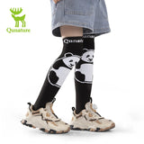 Kinder skisokken met panda en warme badstofzool
