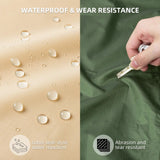 Licht waterafstotend picknickkleed voor buitengebruik