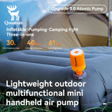 Mini elektrische luchtpomp 5 kPa met campinglamp
