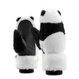 Panda skihandschoenen voor kinderen met warme voering