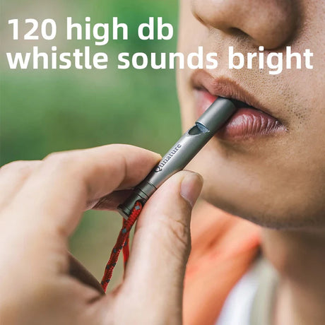 Titanium noodfluit 120 dB voor outdoor en survival