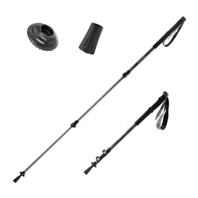 Ultralichte 3-delige trekkingstok 62–135 cm