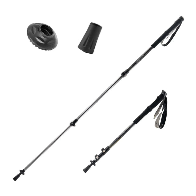 Ultralichte 3-delige trekkingstok 62–135 cm
