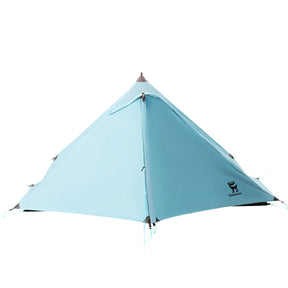 Ultralight Tent Rodless Rainproof Easy Setup for Outdoor Camping#color_lake blue