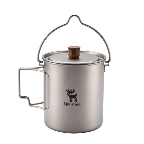 Ultralichte titanium campingbeker 750 ml