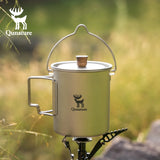 Ultralichte titanium campingbeker 750 ml