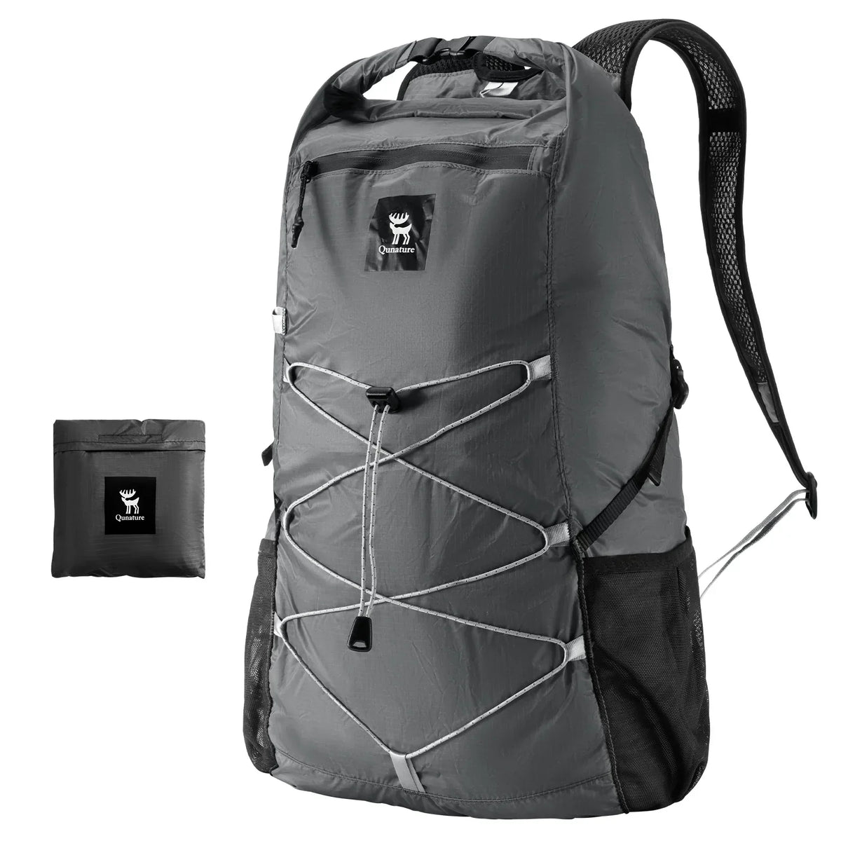 Opvouwbare rugzak 20 L van waterafstotend nylon