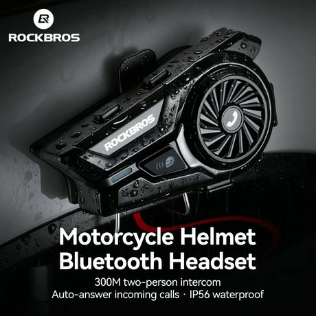 R1 motorhelm Bluetooth 6.0 intercom met 300 m bereik