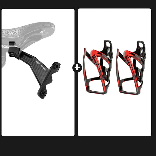ROCKBROS lichtgewicht fiets bidonhouder set met stevige grip, 2 stuks