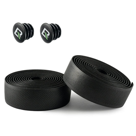 Extra long 220cm 3mm thick road bike handlebar tape for comfort and grip#Style_Black-EVA