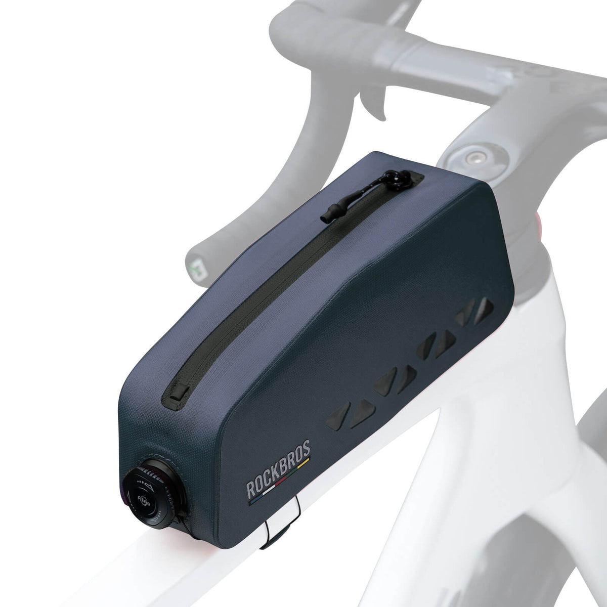 ROCKBROS compacte waterdichte road-to-sky frametas voor fiets 1 l