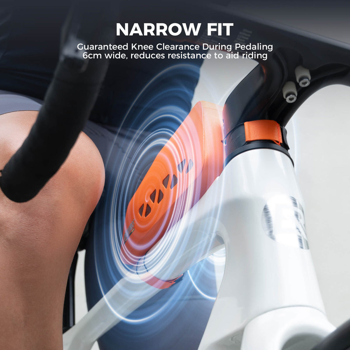 ROCKBROS compacte waterdichte road-to-sky frametas voor fiets 1 l