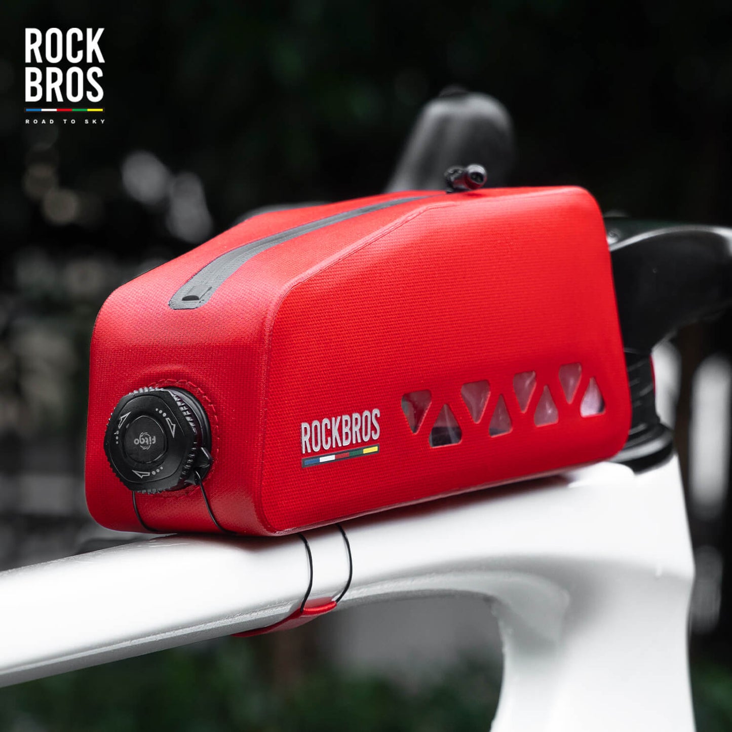 ROCKBROS compacte waterdichte road-to-sky frametas voor fiets 1 l