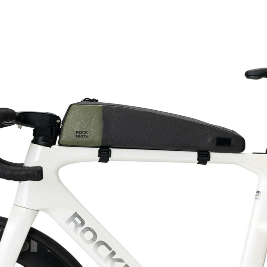 rockbros extended 0.9 l top-tube frame bag
