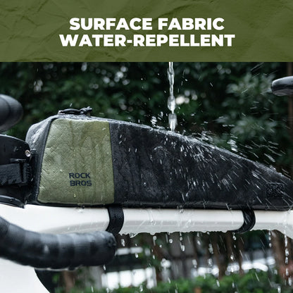 rockbros extended 0.9 l top-tube frame bag