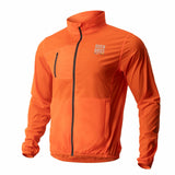 Road to Sky Men's Lightweight Cycling Windbreaker#Color_Orange