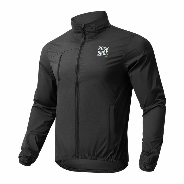 Road to Sky Men's Lightweight Cycling Windbreaker