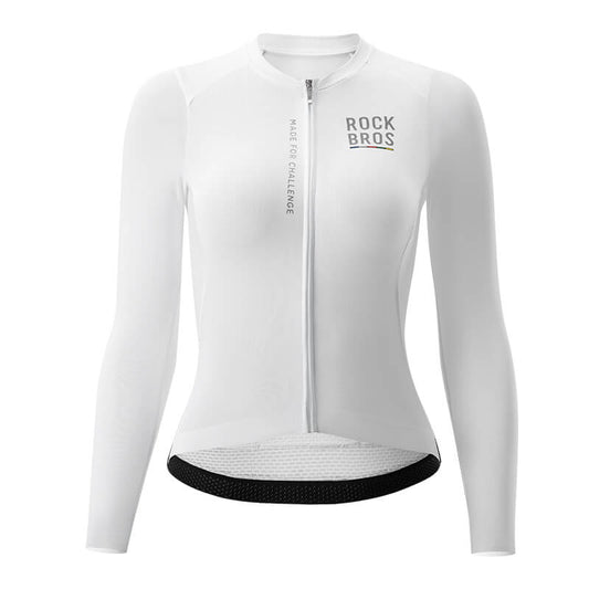 ROCKBROS road-to-sky dames fietsshirt long-sleeved#white
