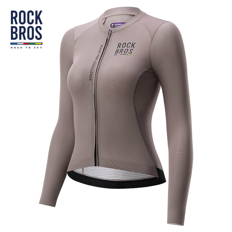 ROCKBROS road-to-sky dames fietsshirt long-sleeved#pink