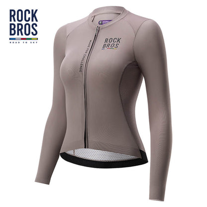 ROCKBROS road-to-sky dames fietsshirt long-sleeved#pink