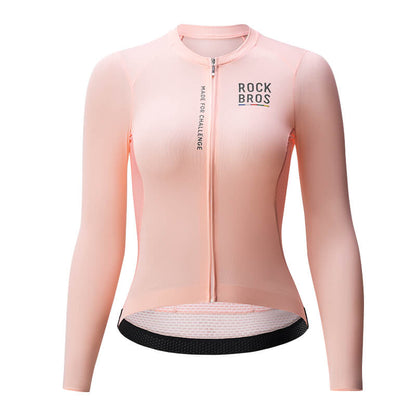ROCKBROS road-to-sky dames fietsshirt long-sleeved#white