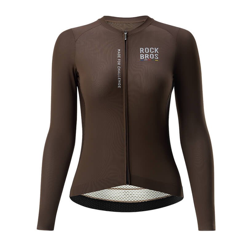 ROCKBROS road-to-sky dames fietsshirt long-sleeved#white