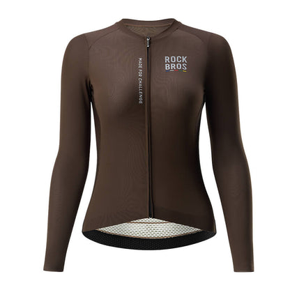 ROCKBROS road-to-sky dames fietsshirt long-sleeved#white