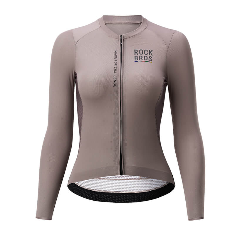 ROCKBROS road-to-sky dames fietsshirt long-sleeved#white