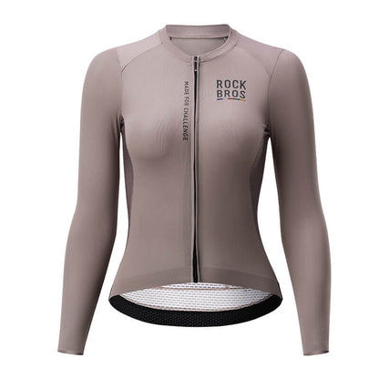 ROCKBROS road-to-sky dames fietsshirt long-sleeved#white