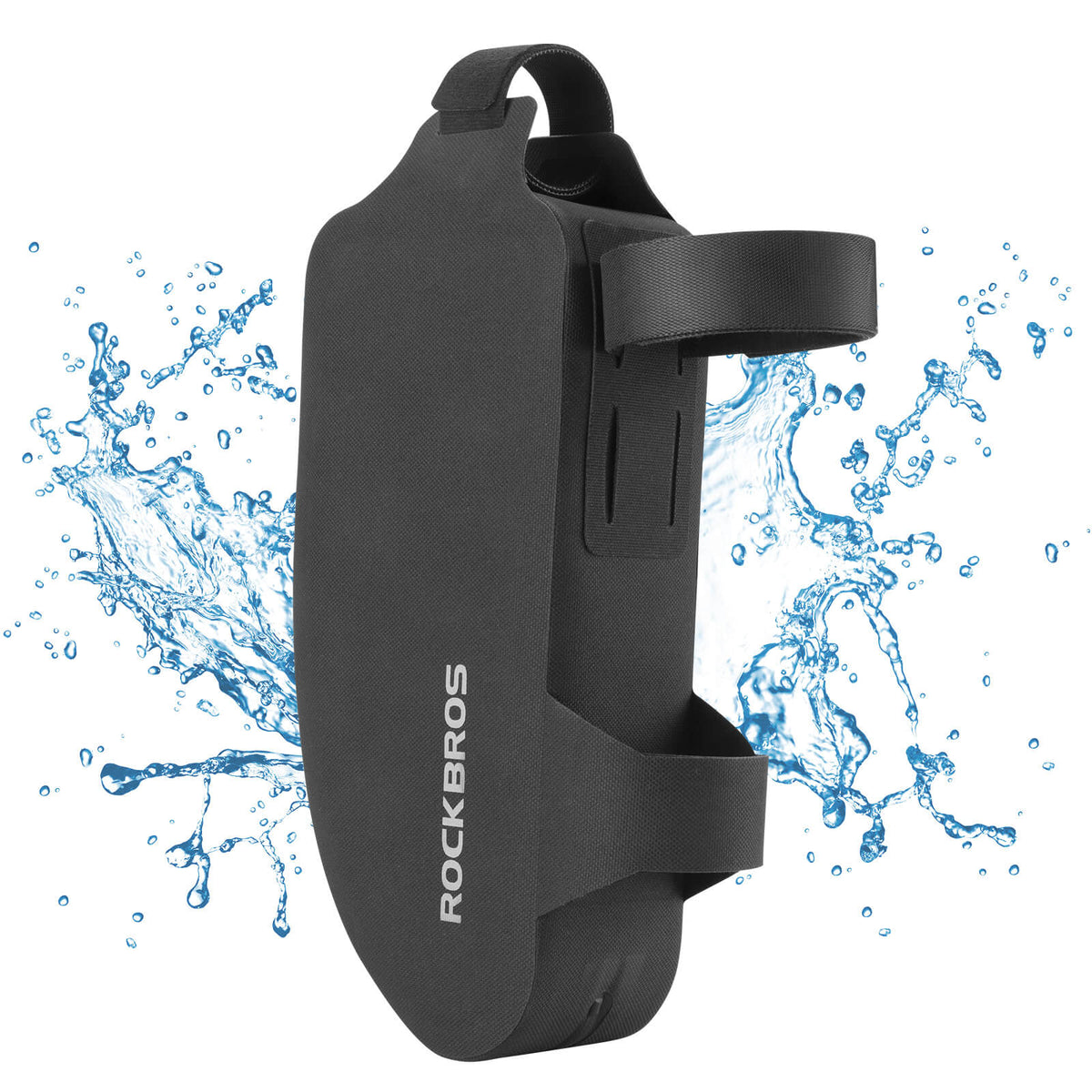 ROCKBROS 100% waterdichte bovenbuis fietstas naadloze rits 1l