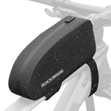 ROCKBROS 100% waterdichte bovenbuis fietstas naadloze rits 1l