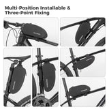 ROCKBROS 100% waterdichte bovenbuis fietstas naadloze rits 1l