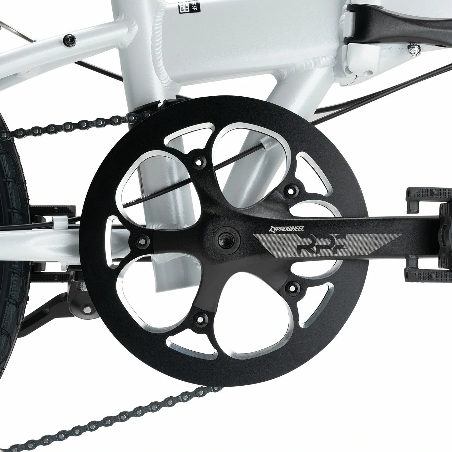 rockbros 20 inch aluminum folding bike 8 speed for city commuting
#color_White